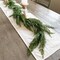72" Faux Cedar Christmas Garland - Realistic, 6ft Cedar for Mantle & Stairs